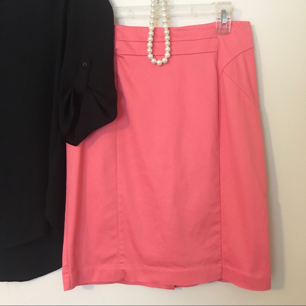 Worthington Pink Pencil Office Skirt 8